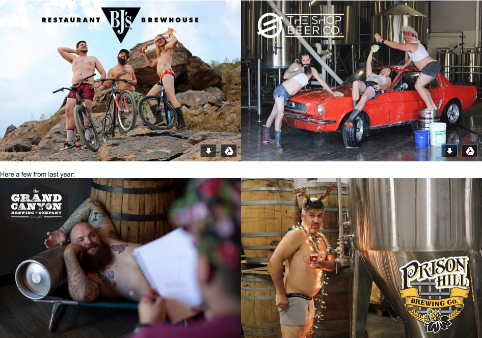 Beerdoir calendar